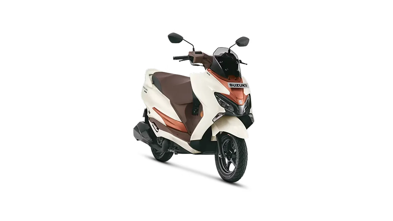 Suzuki Burgman Street 125 (2025) - Front Quarter Profile