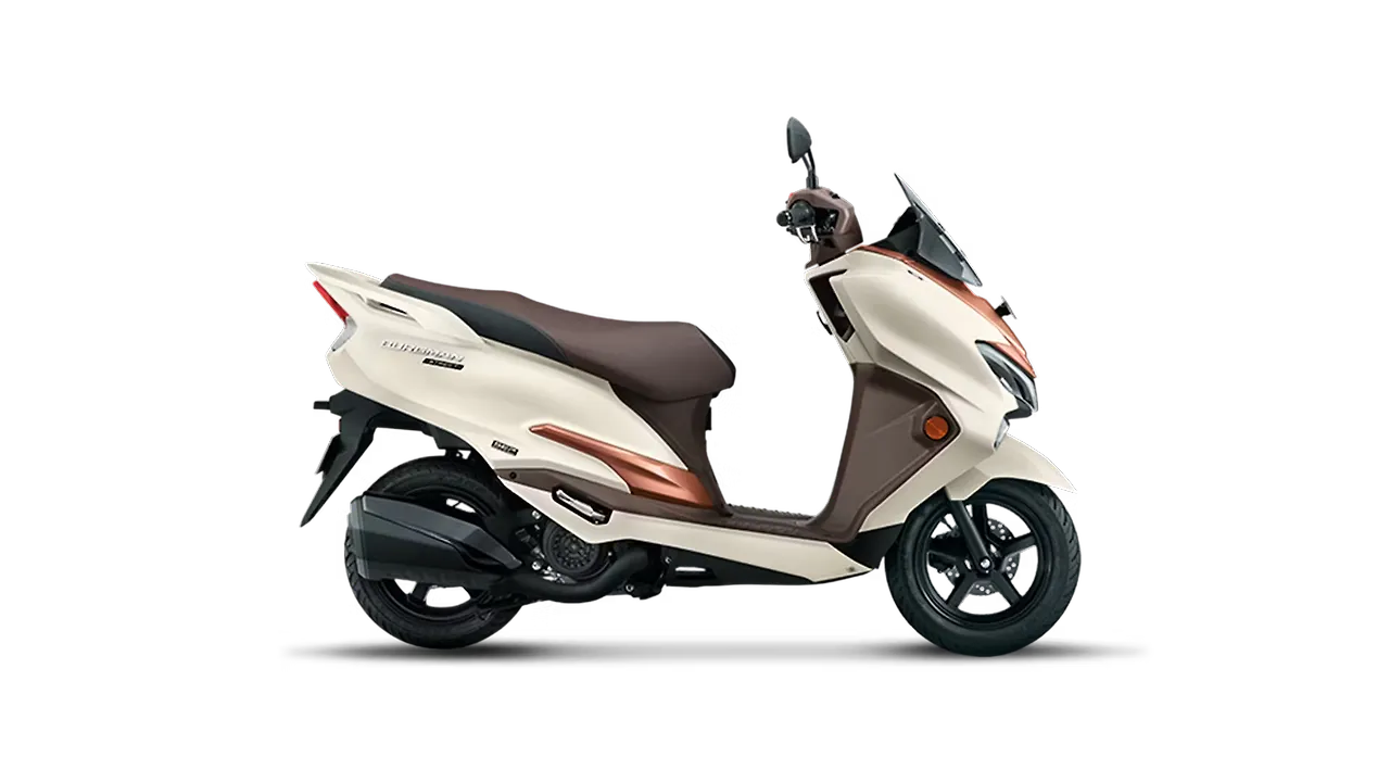 Suzuki Burgman Street 125 (2025) - Side Studio Profile