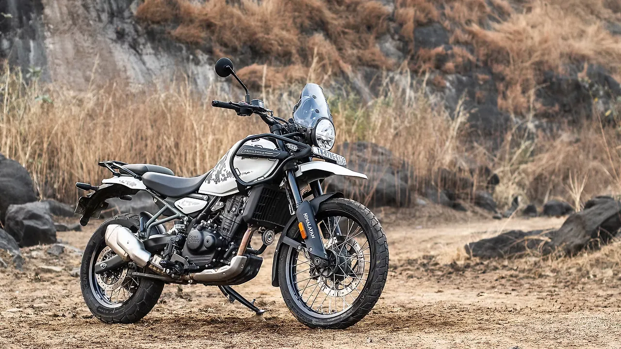 Royal Enfield Himalayan 450 Tubeless (2026) NEW - Front ADV Quarter