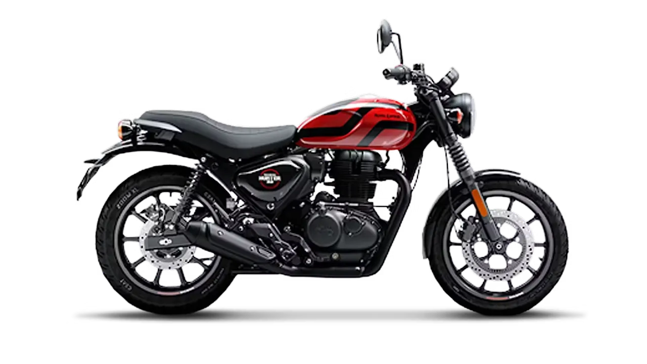 Royal Enfield Hunter 350 (2025) - Front Quarter Profile