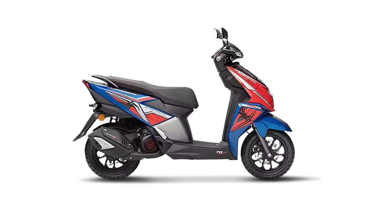 TVS Ntorq 125 (2025) - Side Studio View